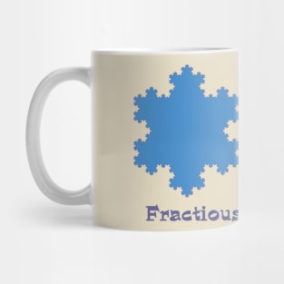 Snowflake Fractals Mug